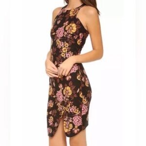 Elizabeth & James Floral Bardot Dress